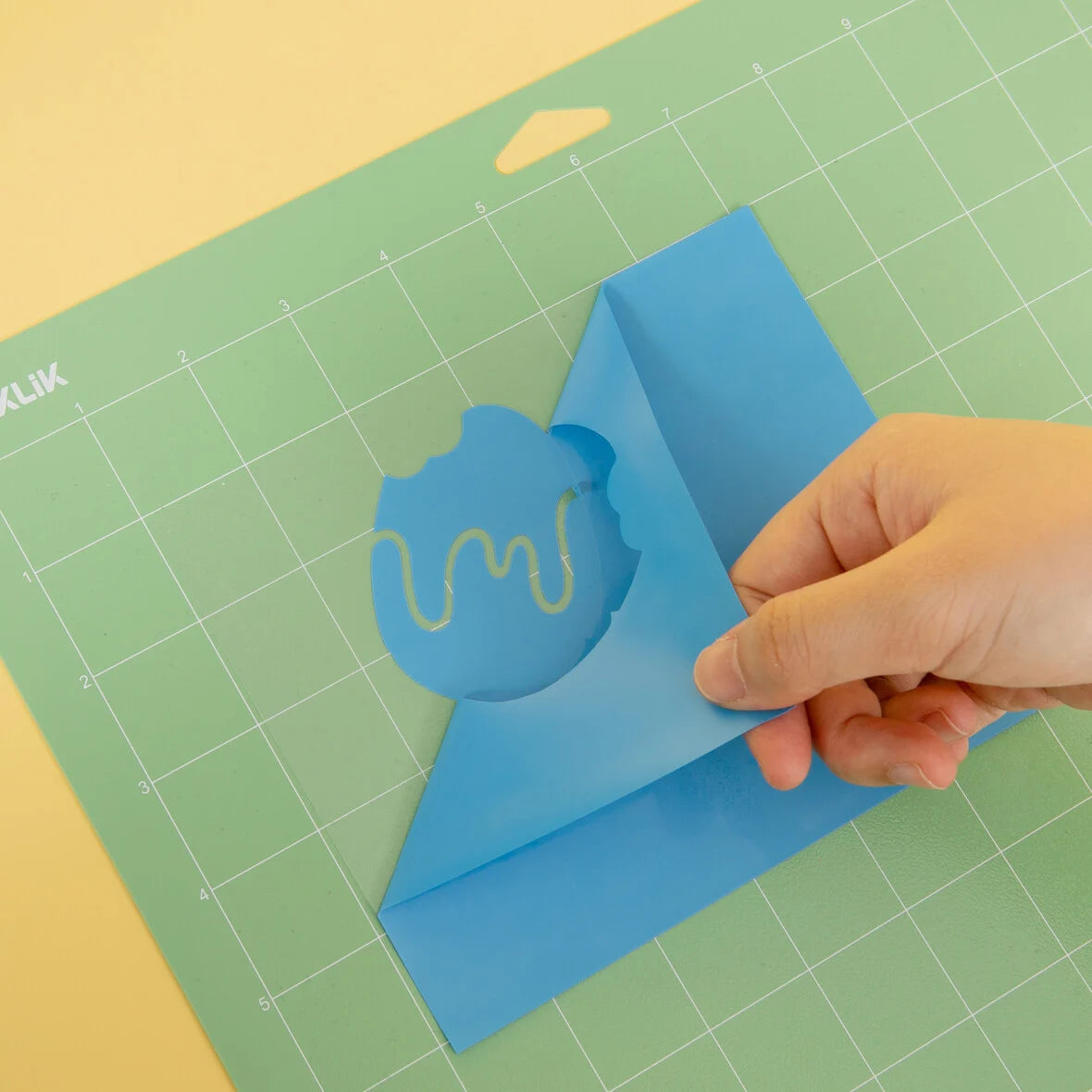 LOKLiK Cutting Mat 3 Pieces - Green Standard Adhesion