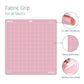 LOKLiK Cutting Mat 3 Pieces - Pink Fabric Stitching