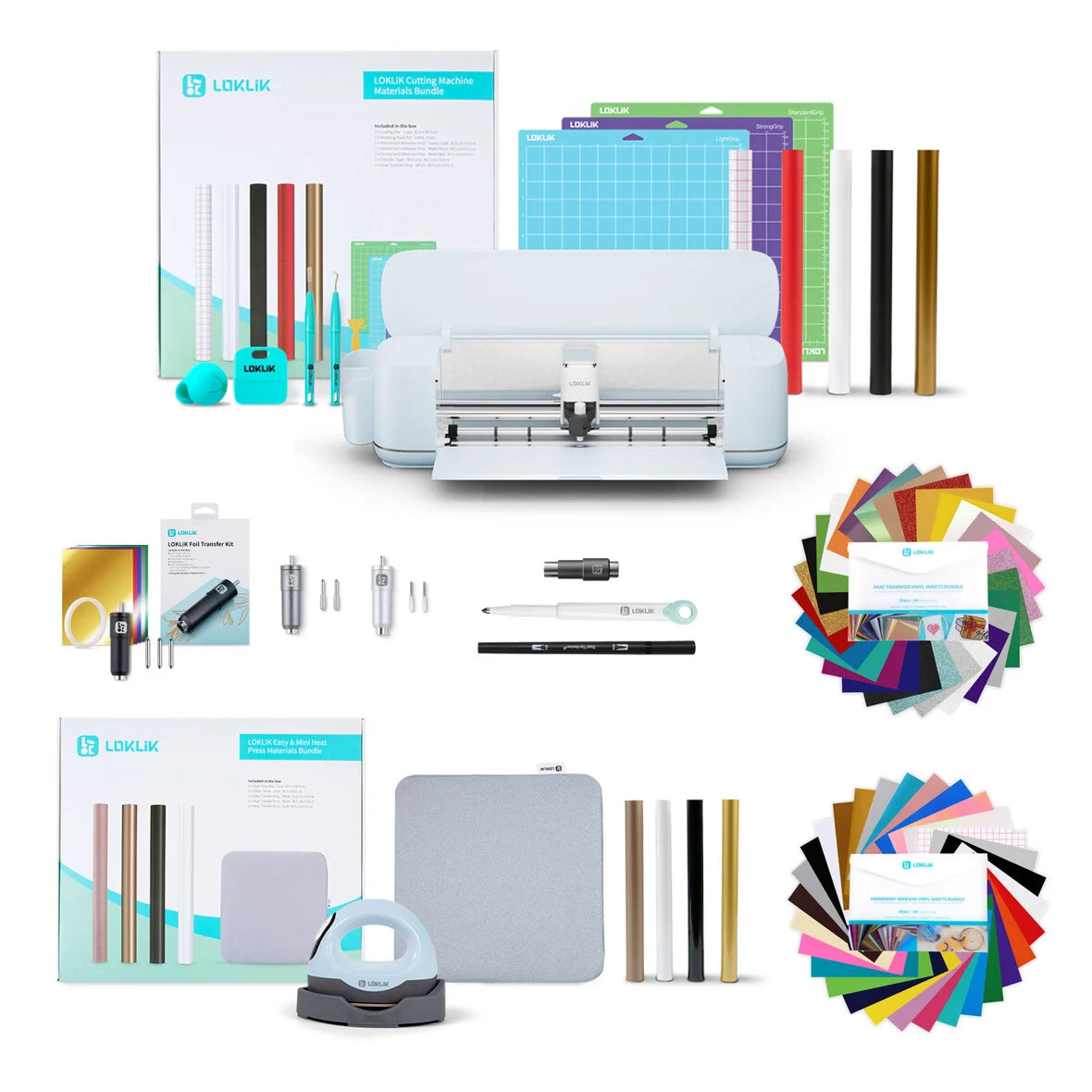 LOKLiK Design Bundle Bubble Blue