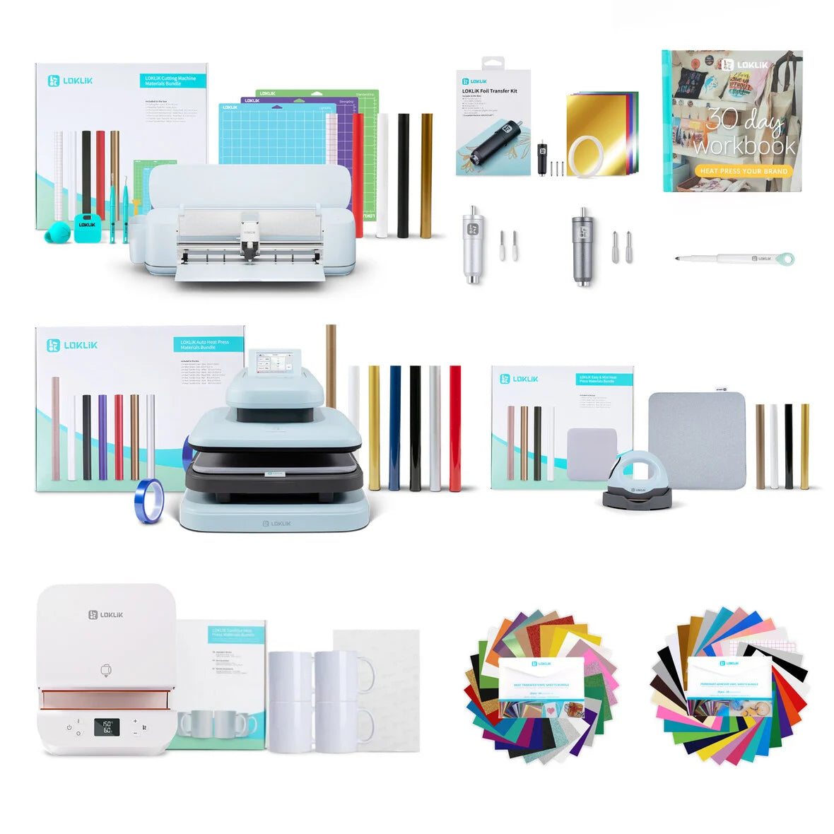 LOKLiK Design Pro Bundle Bubble Blue