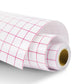 LOKLiK Transfertape met raster Rol - Rood - 30 x 300 cm