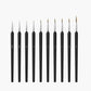 LOKLiK Miniature Paint Brushes set