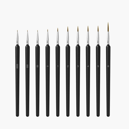 LOKLiK Miniature Paint Brushes set