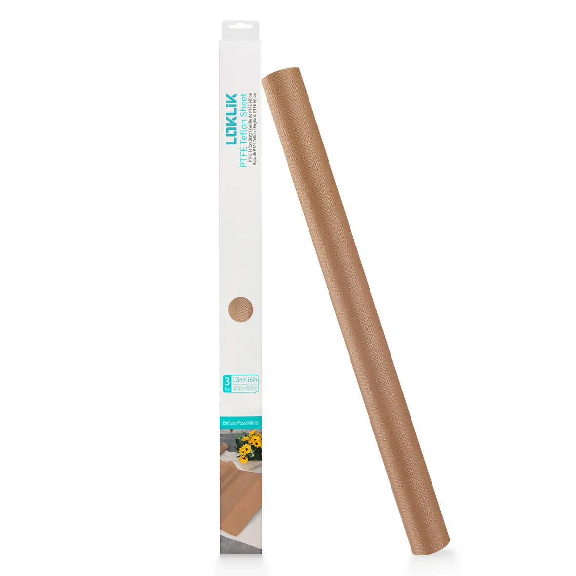 LOKLiK PTFE Teflon vel - 3 vellen - 30 x 40 cm