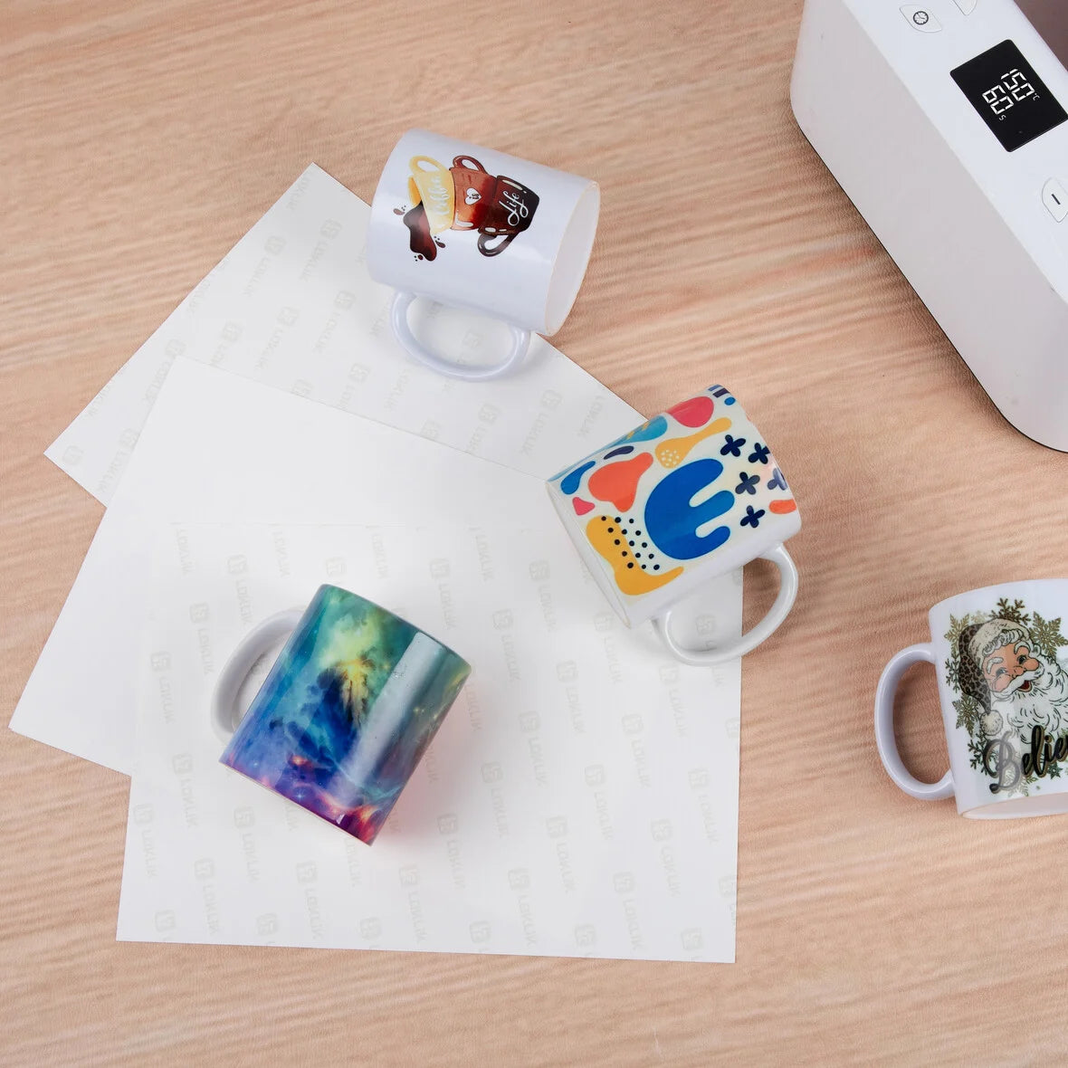 LOKLiK Starter Kit for Auto Tumbler Heat Press