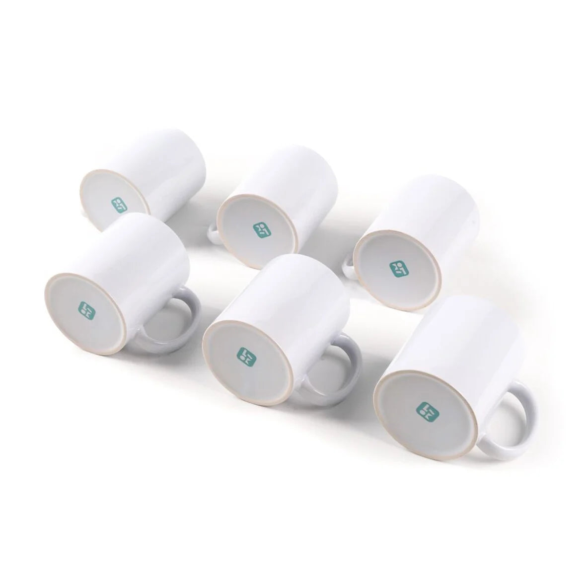 LOKLiK Sublimation Mugs - Blank - 325 ml - Pack of 6