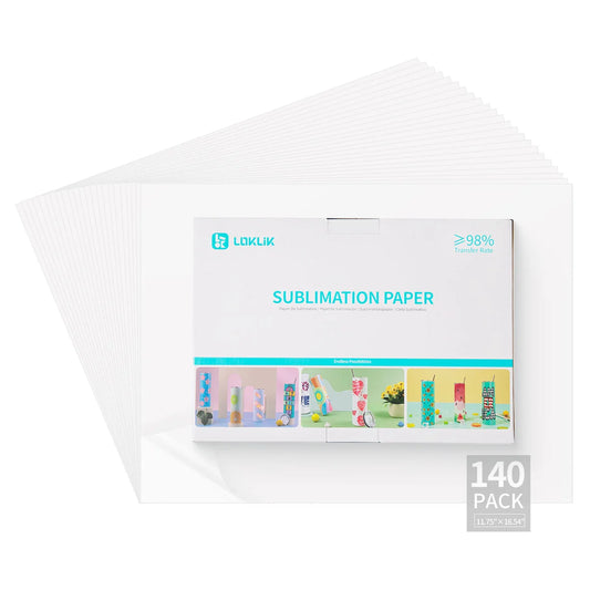 LOKLiK Sublimatiepapier A3 - 140 vellen